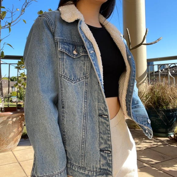 Staple The Label Sherpalined Denim 